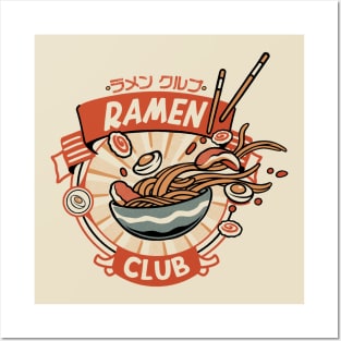 Ramen Club Posters and Art